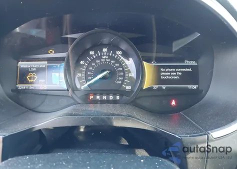 2016 Ford Edge Titanium from USA, damaged, VIN 2FMPK4K82GBB12290